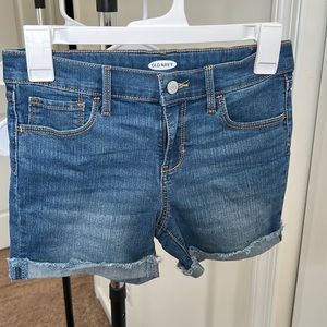 Old navy girls jean shorts